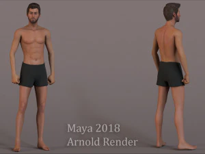 Male Female Base Rig 3D Model
