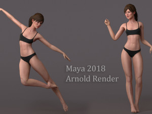 Male Female Base Rig 3D-Modell