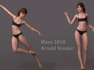 Male Female Base Rig 3D Model