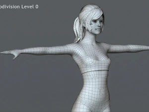 Male Female Base Rig 3D Model