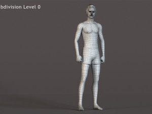 Male Female Base Rig 3D-Modell