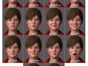 Male Female Base Rig 3D-Modell