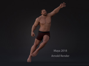 Male Base Heavy Rig 3D-Modell