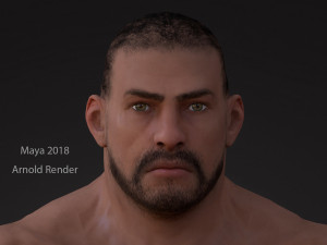 Male Base Heavy Rig 3D-Modell