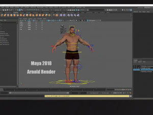 Male Base Heavy Rig 3D Model