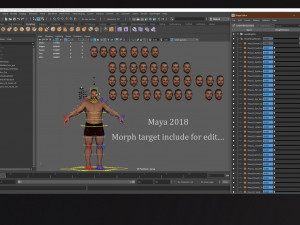 Male Base Heavy Rig 3D-Modell