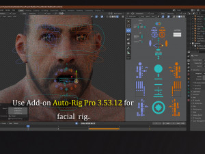 Male Base Heavy Rig 3D-Modell