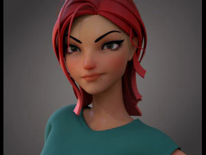 Viola Rig Ver2 Modello 3D