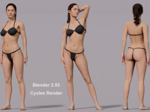 Female Base Model 3D
