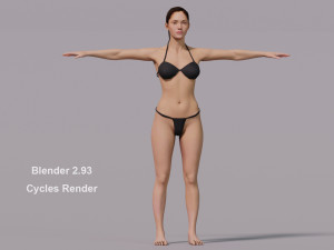 Female Base Model 3D