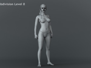 Female Base Model 3D