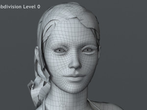 Female Base Model 3D