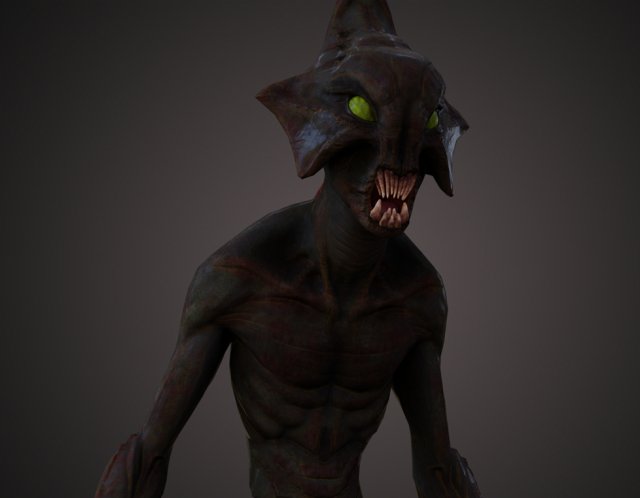 Creature Modelo 3D .c4d .max .obj .3ds .fbx .stl .blend 