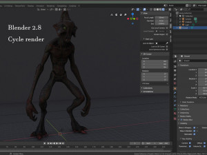 Creature Modelo 3D