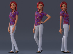Violet Rig Ver3 Modèle 3D