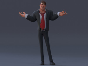 Boss Rig 3D Model