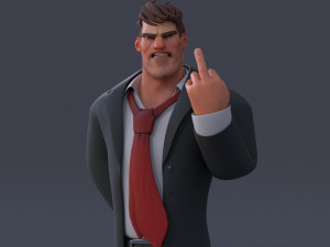 Boss Rig 3D Model
