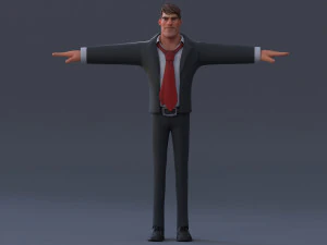 老板装备 3D 模型