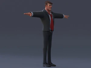 老板装备 3D 模型