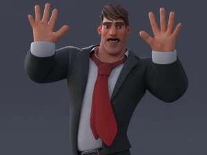 老板装备 3D 模型