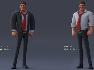 Boss Rig 3D Model