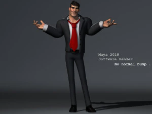 老板装备 3D 模型