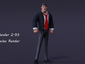 Boss Rig 3D Model