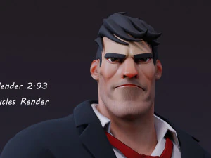 老板装备 3D 模型