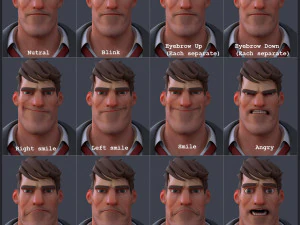 老板装备 3D 模型