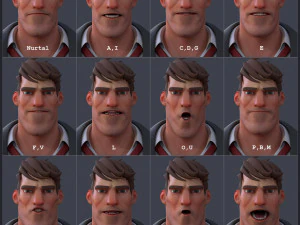 老板装备 3D 模型