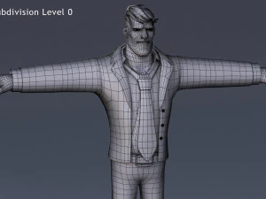 老板装备 3D 模型