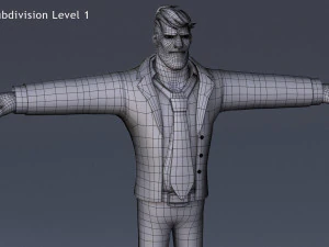 老板装备 3D 模型