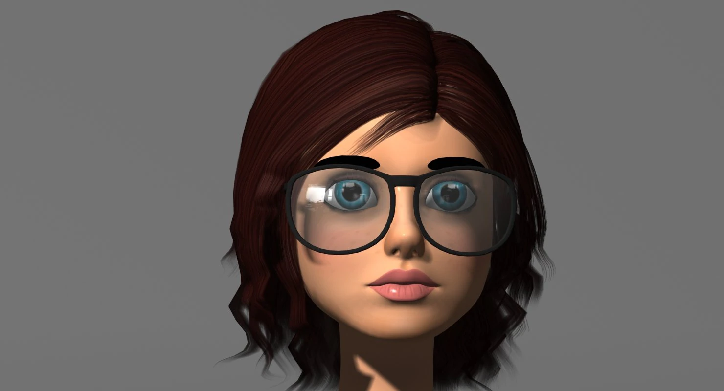 Helen 3D Model .c4d .max .obj .3ds .fbx .stl .blend 