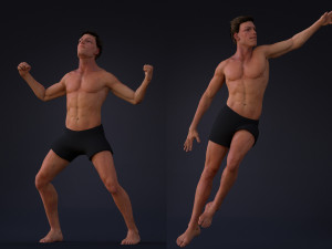 Male Base Rig Modelo 3D