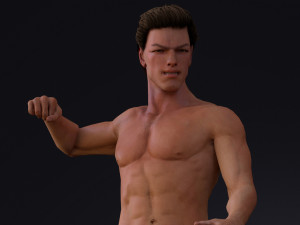 Male Base Rig Modelo 3D
