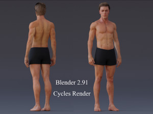 Male Base Rig Modelo 3D