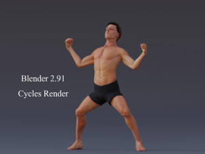 Male Base Rig Modelo 3D