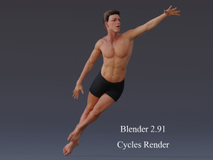 Male Base Rig Modelo 3D