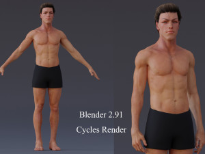 Male Base Rig Modelo 3D