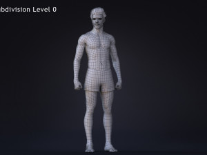 Male Base Rig Modelo 3D