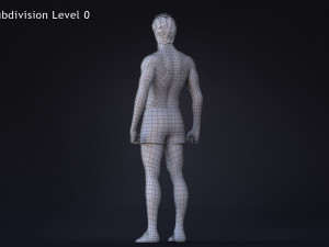 Male Base Rig Modelo 3D