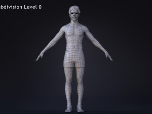 Male Base Rig Modelo 3D