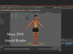 Male Base Rig Modelo 3D
