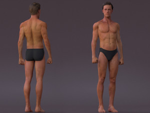 Male Base Rig Modèle 3D