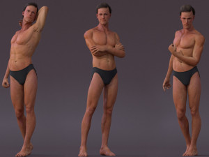 Male Base Rig Modèle 3D
