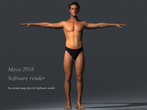 Male Base Rig Modèle 3D