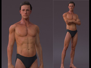 Male Base Rig Modèle 3D