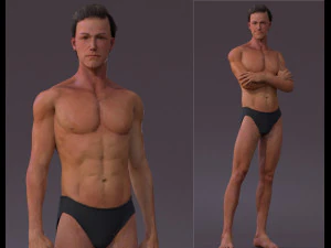 Erkek Taban Te&ccedil;hizatı 3D Model