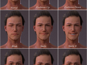 Male Base Rig Modèle 3D