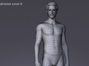 Male Base Rig Modèle 3D
